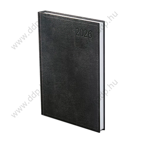 TOPTIMER Határidőnapló B/5 heti TRADITIONAL T011 fekete 170x245mm Előjegyzési naptár Agenda
