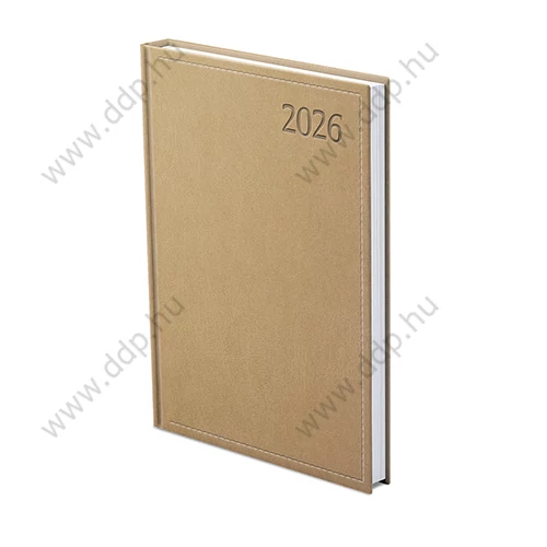 TOPTIMER Határidőnapló B/5 heti TRADITIONAL T011 BÉZS 170x245mm Előjegyzési naptár Agenda