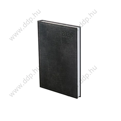 TOPTIMER Határidőnapló B/6 heti TRADITIONAL T012 fekete 120x170mm Előjegyzési naptár Agenda