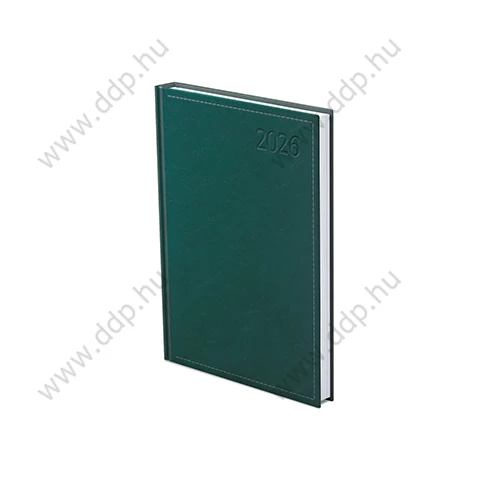TOPTIMER Határidőnapló B/6 heti TRADITIONAL T012 zöld 120x170mm Előjegyzési naptár Agenda