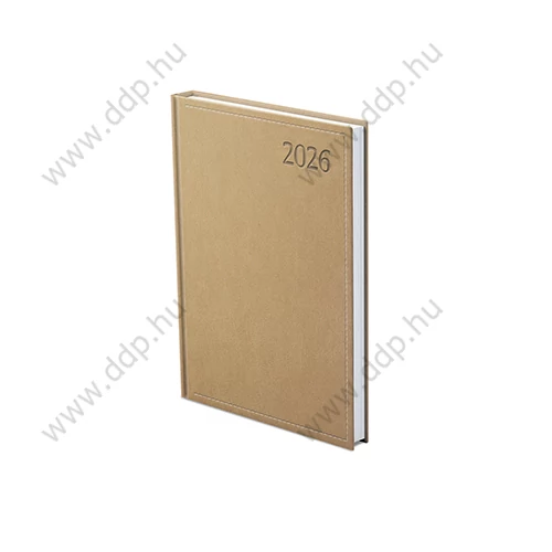 TOPTIMER Határidőnapló B/6 heti TRADITIONAL T012 BÉZS 120x170mm Előjegyzési naptár Agenda