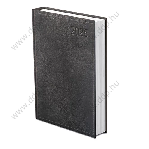 TOPTIMER Határidőnapló B/5 napi TRADITIONAL T020 fekete 170x245mm Előjegyzési naptár Agenda