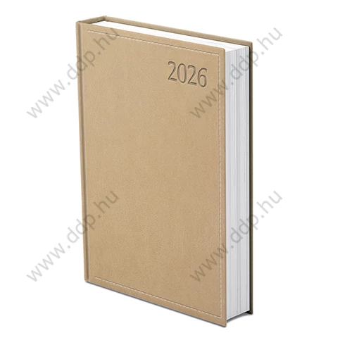 TOPTIMER Határidőnapló B/5 napi TRADITIONAL T020 BÉZS 170x245mm Előjegyzési naptár Agenda