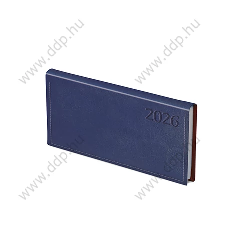 TOPTIMER Határidőnapló zseb fekvő TRADITIONAL T030 kék 170x95mm zsebnaptár