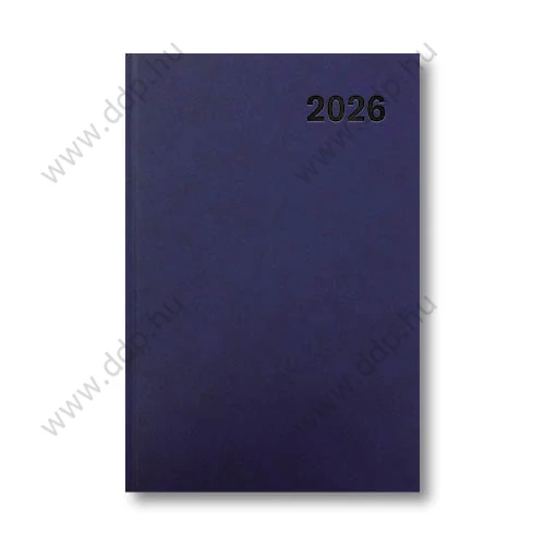 UNDENA Tárgyalási napló B/5 műbőrös UT-02 kék 165x240mm Előjegyzési naptár Agenda
