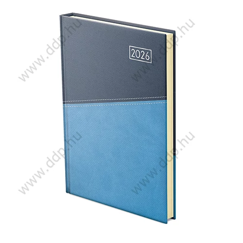 TOPTIMER Határidőnapló B/5 heti DUPLEX D011 kék-világoskék 170x240mm Előjegyzési naptár Agenda