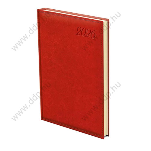 TOPTIMER Határidőnapló B/5 heti IMAGE I011 piros 170x240mm Előjegyzési naptár Agenda