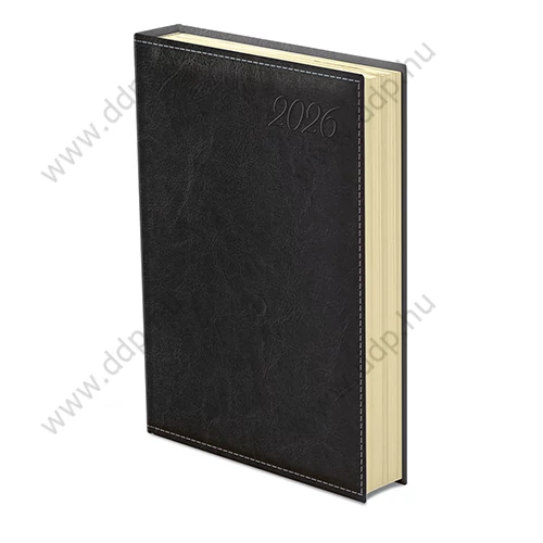 TOPTIMER Határidőnapló B/5 napi IMAGE I020 fekete 170x240mm Előjegyzési naptár Agenda
