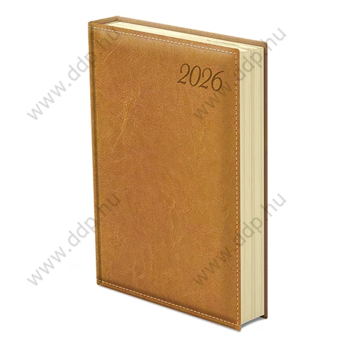 TOPTIMER Határidőnapló B/5 napi IMAGE I020 mustár 170x240mm Előjegyzési naptár Agenda