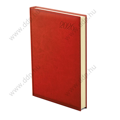 TOPTIMER Határidőnapló A/5 napi IMAGE I021 piros 150x210mm Előjegyzési naptár Agenda