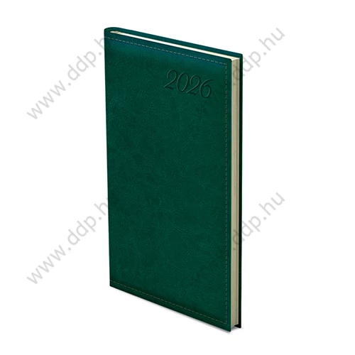 TOPTIMER Határidőnapló zseb álló IMAGE I035 zöld 95x170mm zsebnaptár
