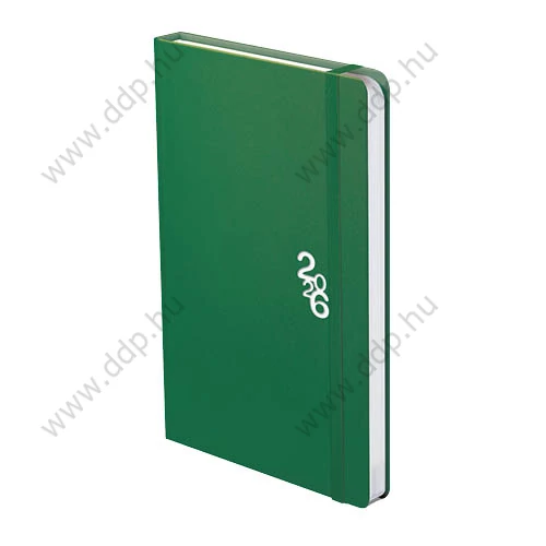 TOPTIMER Határidőnapló A/5 keskenyített heti RAINBOW R018 Zöld 130x210mm Előjegyzési naptár Agenda