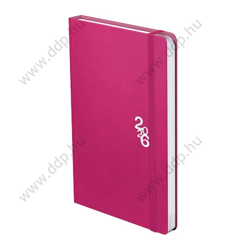 TOPTIMER Határidőnapló A/5 keskenyített heti RAINBOW R018 Pink 130x210mm Előjegyzési naptár Agenda