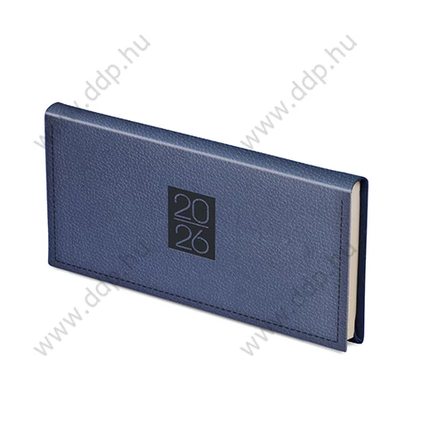 TOPTIMER Zsebnaptár fekvő CLASSIC C030 KÉK előjegyzési naptár határidőnapló 170x95mm