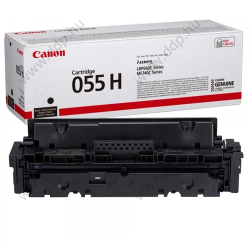 Canon lézertoner CRG-055H fekete 7600 oldal -3020C002AA-