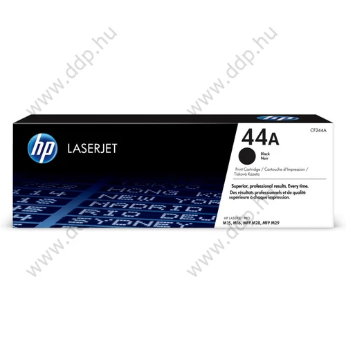 HP lézertoner CF244A No.44A fekete 1000 oldal