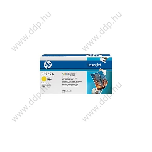 HP lézertoner CE252A sárga 7000 oldal