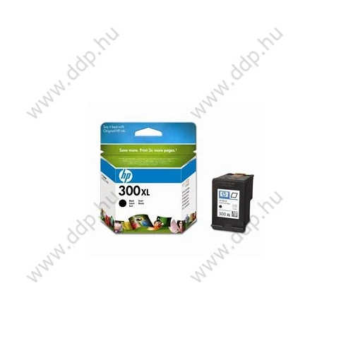 HP tintapatron CC641EE No.300XL fekete 600 oldal
