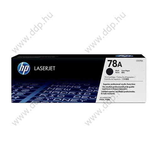 HP lézertoner CE278A fekete 2100 oldal