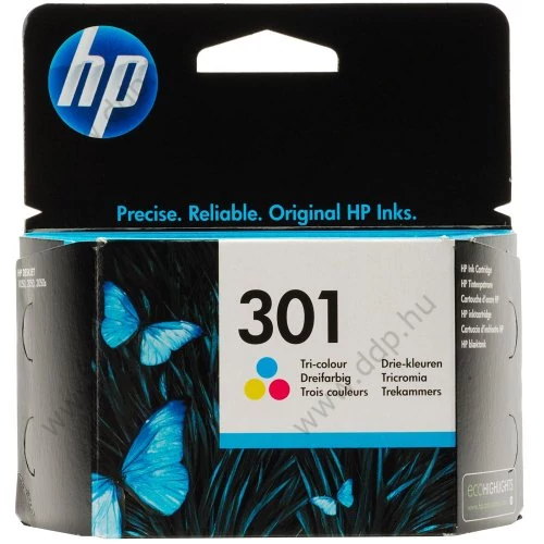 HP tintapatron CH562EE No.301 színes 150 oldal