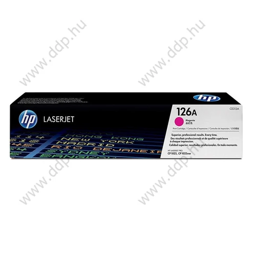 HP lézertoner CE313A bíbor 1000 oldal No.126A