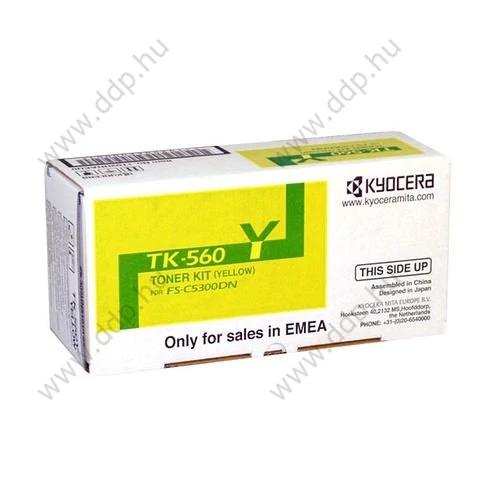 Kyocera lézertoner TK-560 sárga 10000 oldal -TK-560Y-