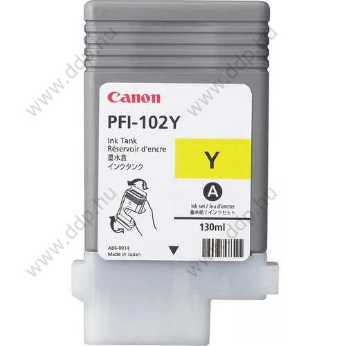 Canon tintapatron PFI-102 sárga