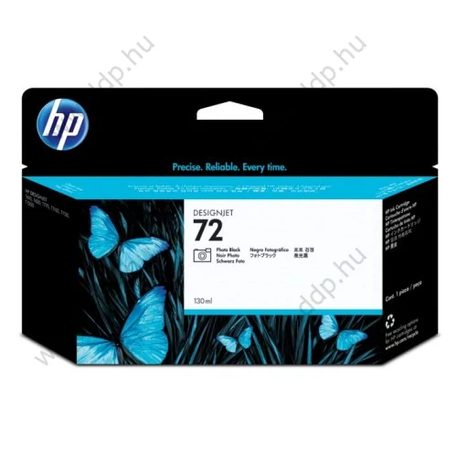 HP tintapatron C9370A No. 72 fekete fotó 130 ml