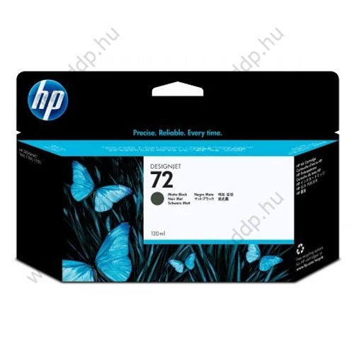 HP tintapatron C9403A No. 72 matt fekete