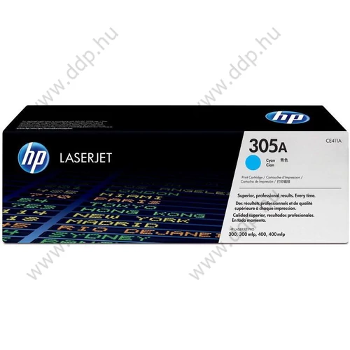 HP lézertoner CE411A kék 2600 oldal No.305A