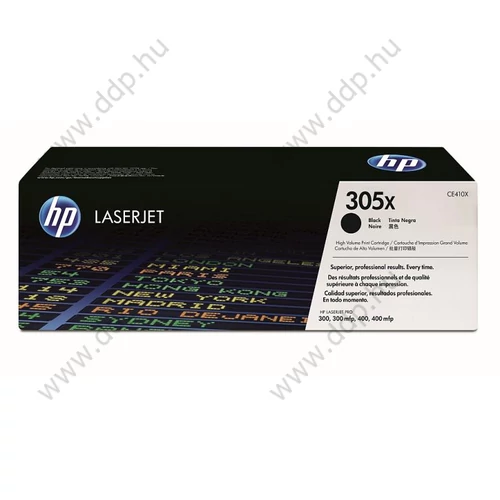 HP lézertoner CE410X fekete 4000 oldal