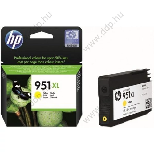 HP tintapatron CN048AE No.951XL sárga