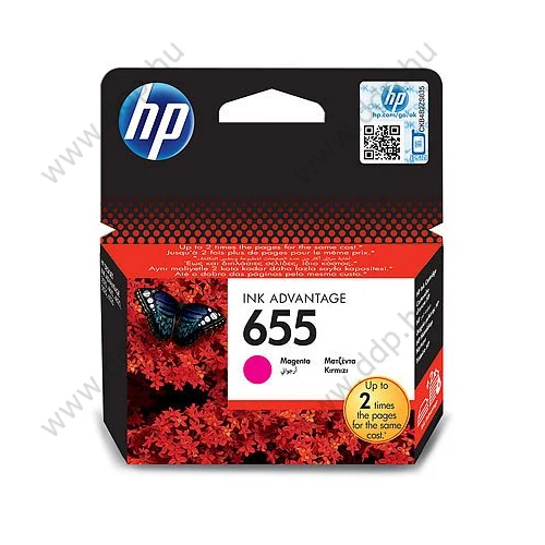 HP tintapatron CZ111AE No.655 bíbor