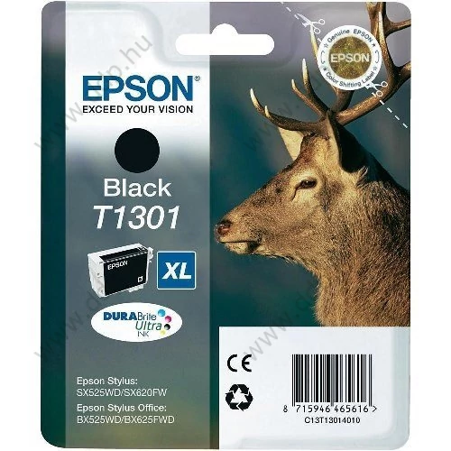 Epson tintapatron T130140 fekete 25,4ml