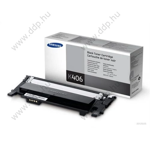 Samsung lézertoner CLT-K406S fekete 1500 oldal