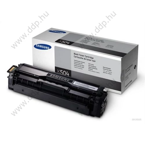 Samsung lézertoner CLT-K504S fekete 1800 oldal