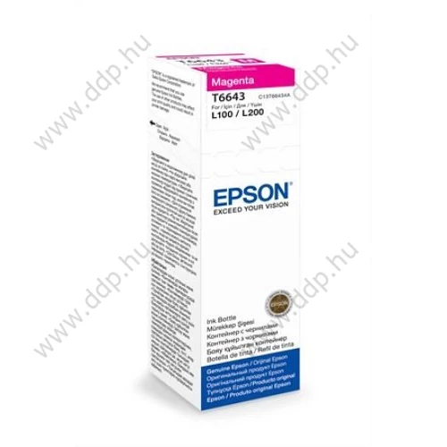 Epson tintapatron T66434A10 bíbor 6500 oldal