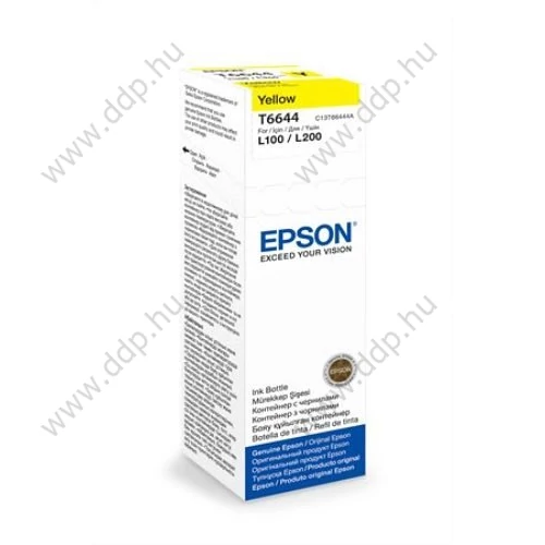 Epson tintapatron T66444A10 sárga 6500 oldal