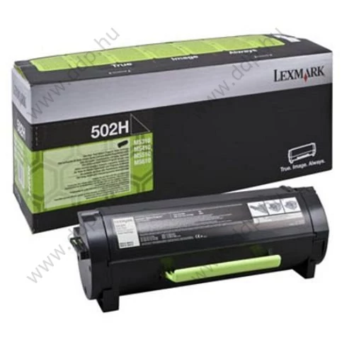 Lexmark lézertoner 50F2H00 fekete 5000 oldal