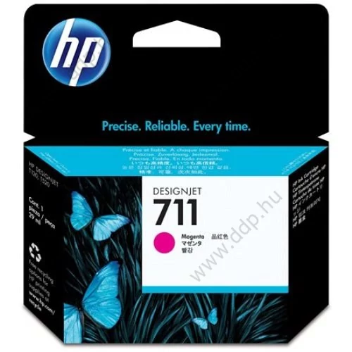 HP tintapatron CZ131A No.711 bíbor