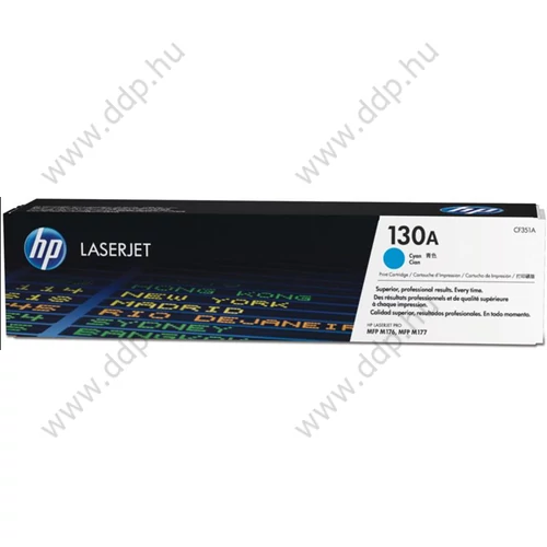 HP lézertoner CF351A kék 1000 oldal No.130A