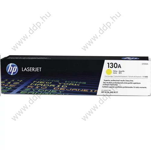 HP lézertoner CF352A sárga 1000 oldal No.130A
