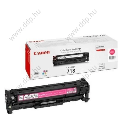 Canon lézertoner CRG-718 bíbor 2900 oldal