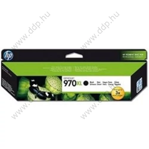 HP tintapatron CN625AE No.970XL fekete 9200 oldal