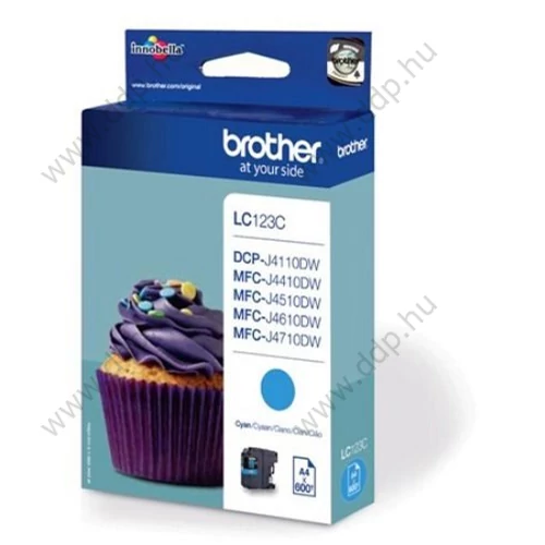 Brother tintapatron LC123 kék 600 oldal