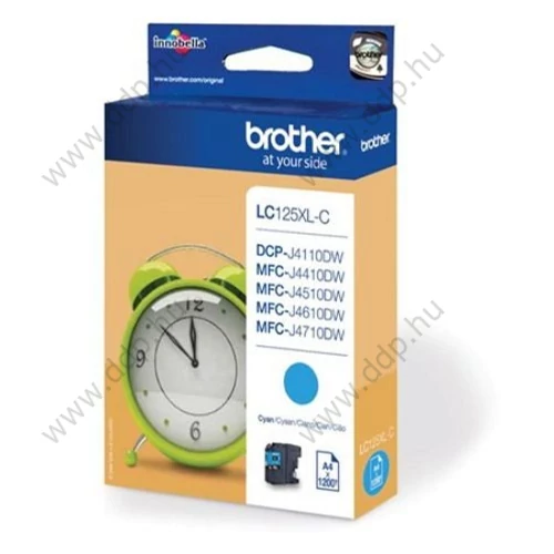 Brother tintapatron LC125XL kék 1200 oldal