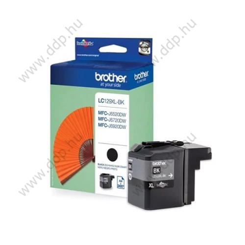 Brother tintapatron LC129XL fekete 2400 oldal