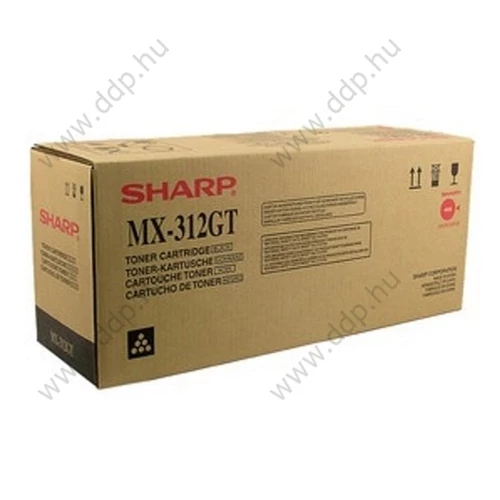 Sharp másolótoner MX312GT fekete 25000 oldal