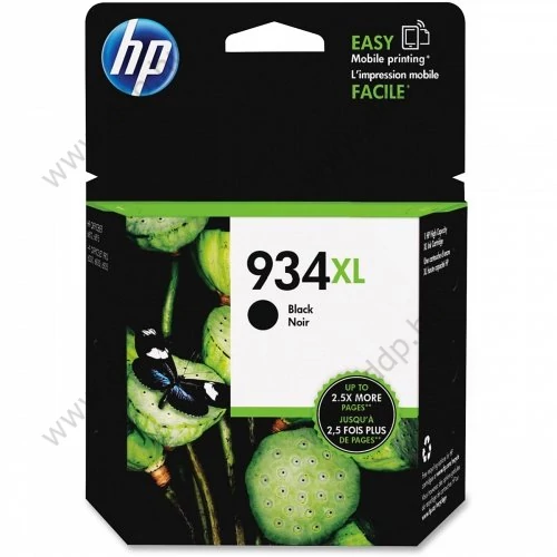 HP tintapatron C2P23AE No.934XL fekete 1000 oldal