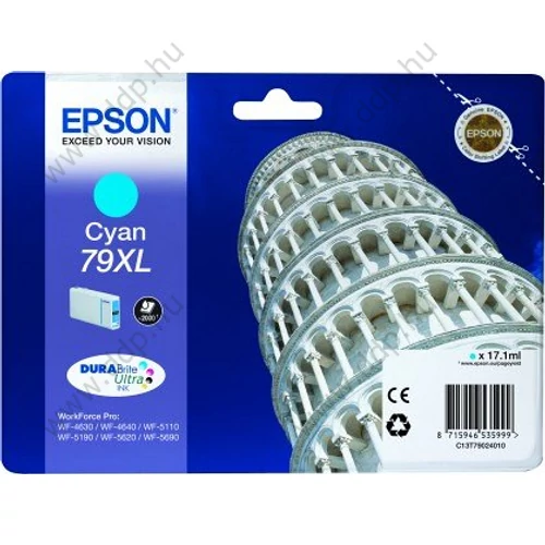 Epson tintapatron C13T79024010 kék 2000 oldal
